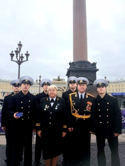 В Санкт-Петербурге состоялось посвящение первокурсников ГУМРФ имени адмирала С.О. Макарова