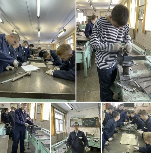 Судоводители успешно прошли слесарную практику!