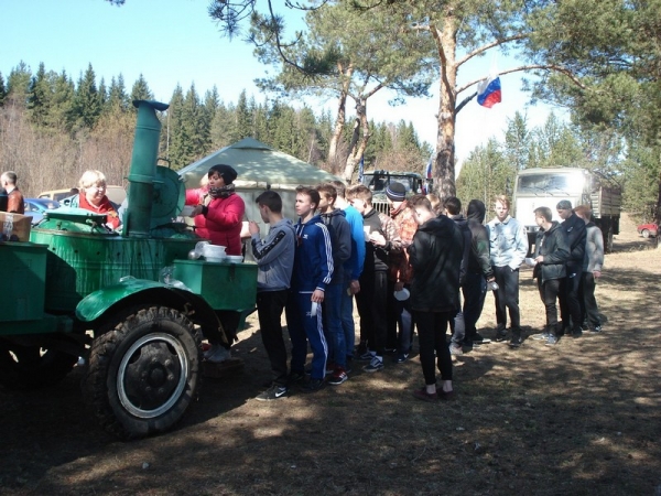 Военно-туристский молодёжный слёт, посвященный годовщине Победы в Великой Отечественной войне