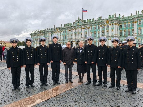 В Санкт-Петербурге состоялось посвящение в курсанты ГУМРФ имени адмирала С.О. Макарова