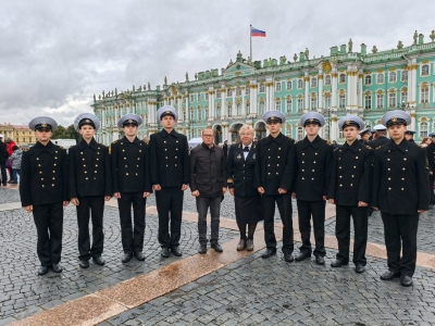 В Санкт-Петербурге состоялось посвящение в курсанты ГУМРФ имени адмирала С.О. Макарова