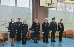 Парад в честь 81‑й годовщины Победы прошёл в Котласском филиале ГУМРФ имени адмирала С. О. Макарова