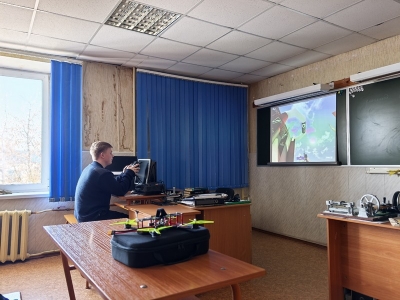 Знакомство с работой БПЛА в Котласском филиале ГУМРФ